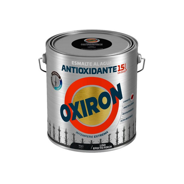 OXIRON 2,5LTS EFECTO FORJA AGUA NEGRO LISO