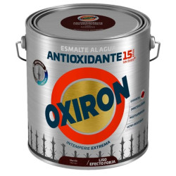 OXIRON 2,5LTS EFECTO FORJA AGUA MARRON LISO