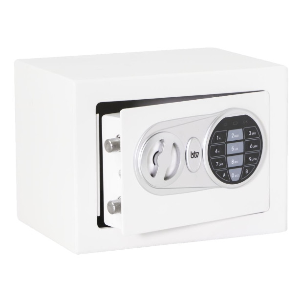 CAJA FUERTE MINIBANK BLANCA