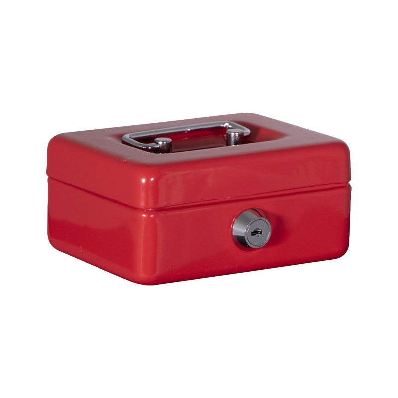 CAJA CAUDALES-10 ROJO