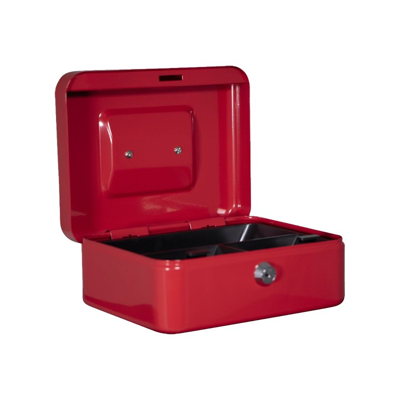 CAJA CAUDALES-12 ROJO