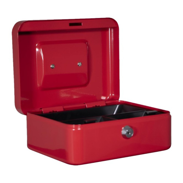 CAJA CAUDALES-12 ROJO