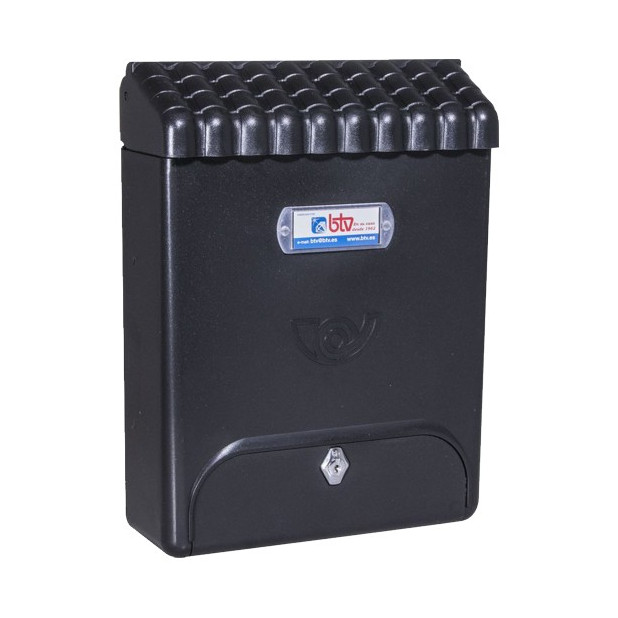 BUZON GARDEN NEGRO