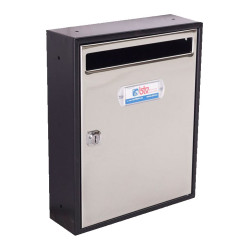 BUZON TEIDE ACERO INOX BRILLO