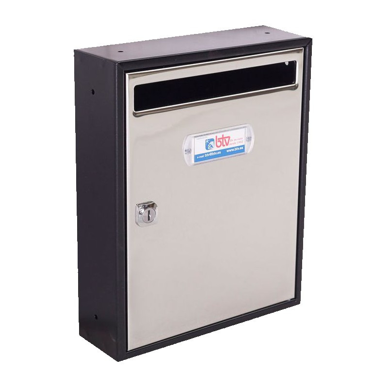 BUZON TEIDE ACERO INOX BRILLO