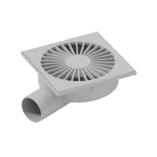 SUMIDERO SIF.REBAJADO 15X15 SAL.LAT. H.6