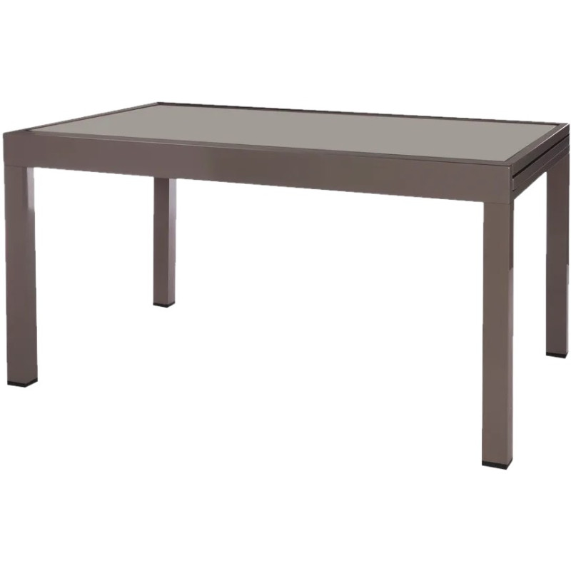 MESA EXTENSIBLE STELLA ALU CHATEAU 135x90x74CM