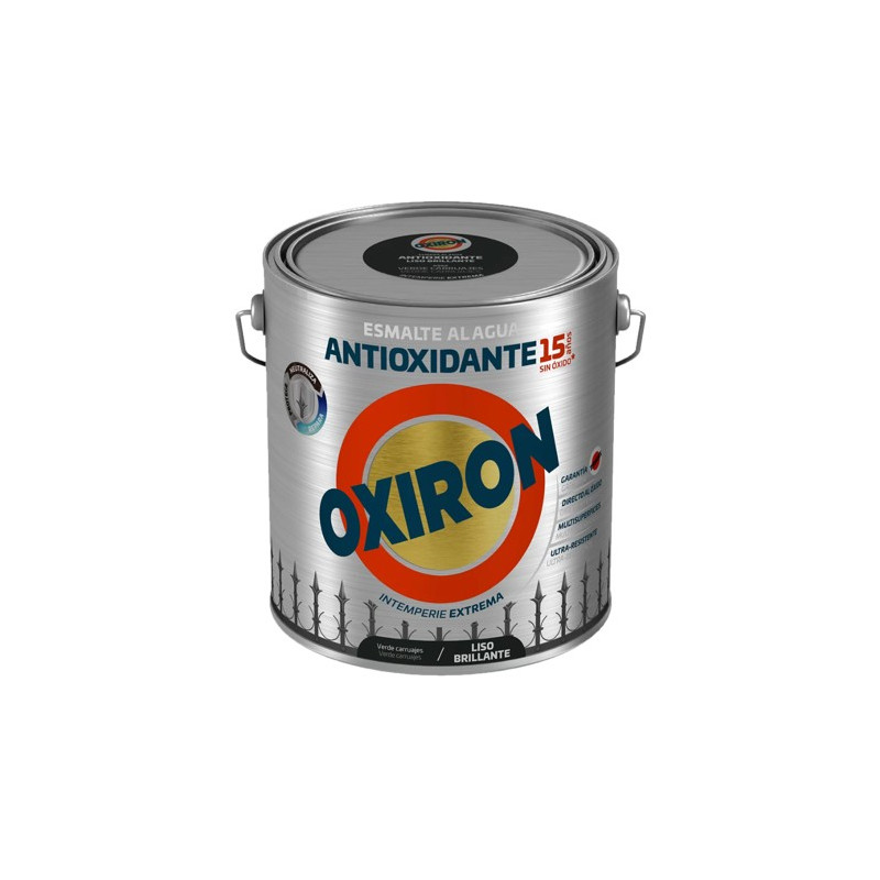 OXIRON AL AGUA LISO BRILLANTE VERDE CARRUAJE 2,5LTS