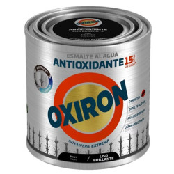 OXIRON 250ML AL AGUA BRILLANTE NEGRO LISO