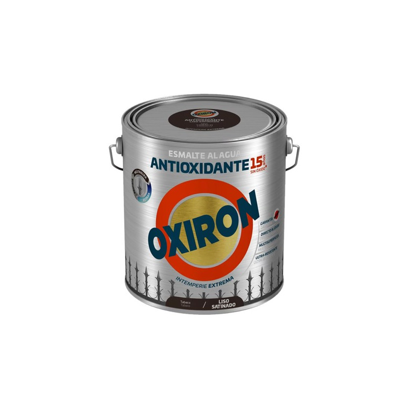 OXIRON AL AGUA LISO SATINADO TABACO 2,5LTS