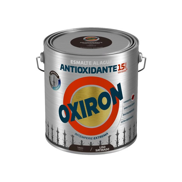 OXIRON AL AGUA LISO SATINADO TABACO 2,5LTS