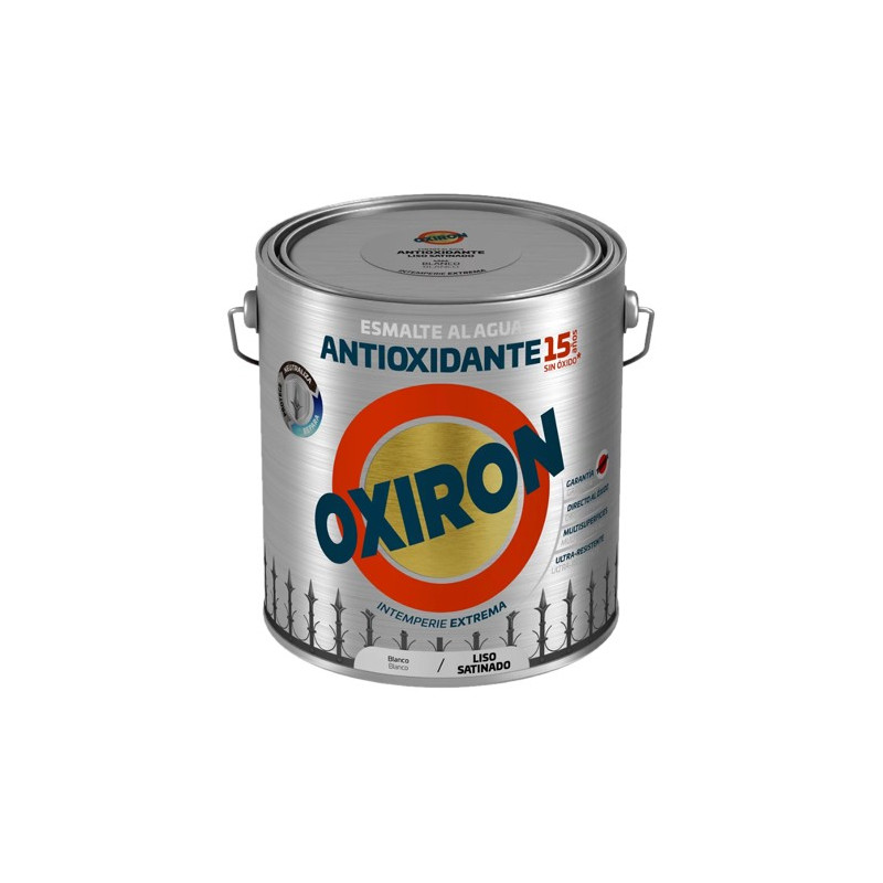 OXIRON AL AGUA LISO SATINADO BLANCO 2,5LTS