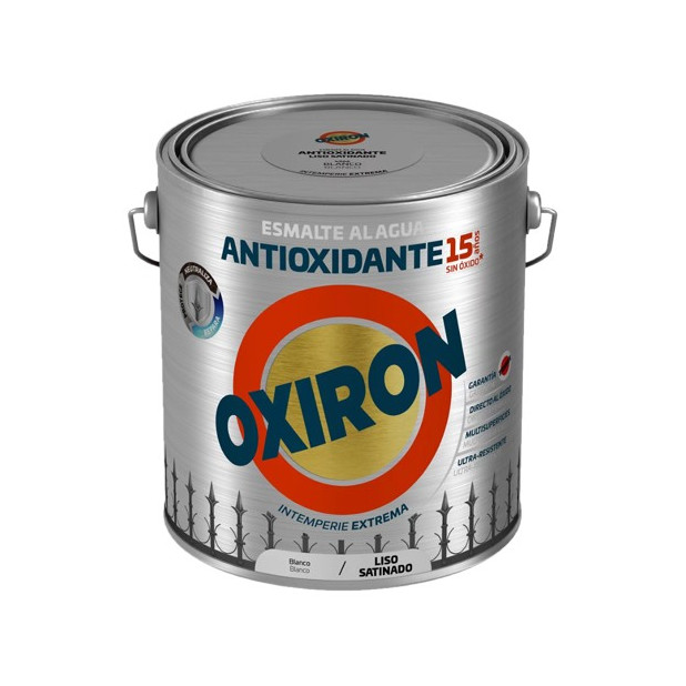 OXIRON AL AGUA LISO SATINADO BLANCO 2,5LTS