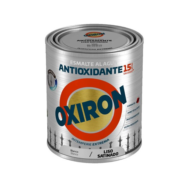 OXIRON AL AGUA LISO SATINADO BLANCO 750ML