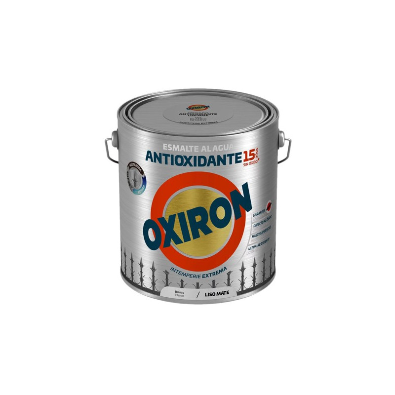 OXIRON AL AGUA LISO MATE BLANCO 2,5LTS