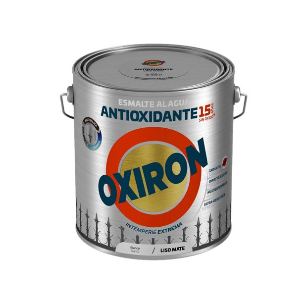 OXIRON AL AGUA LISO MATE BLANCO 2,5LTS