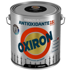 OXIRON AL AGUA LISO MATE NEGRO 2,5LTS