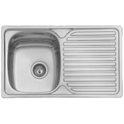 FREGADERO VIENA 800x480MM C/A 1C 1E IZDA.