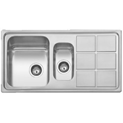 FREGADERO MADRID 970X500MM C/A 1 1/2 C1E IZDA