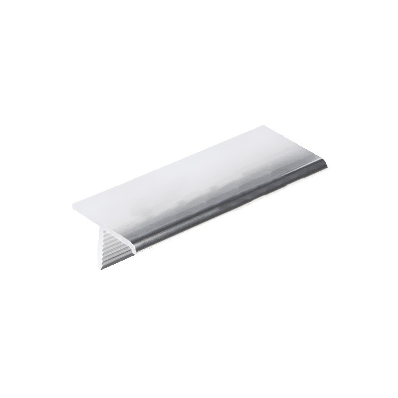 LISTELO ALUMINIO EN T 2,5x20mm BRILLO