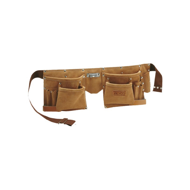 BOLSA DOBLE DE CUERO