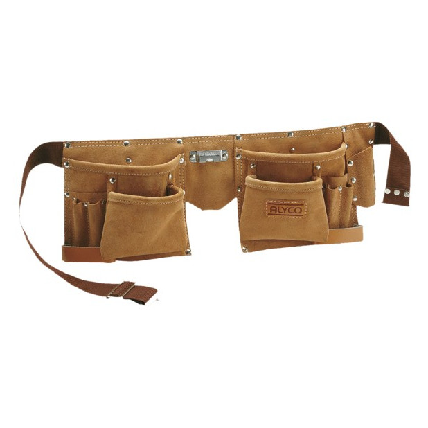 BOLSA DOBLE DE CUERO
