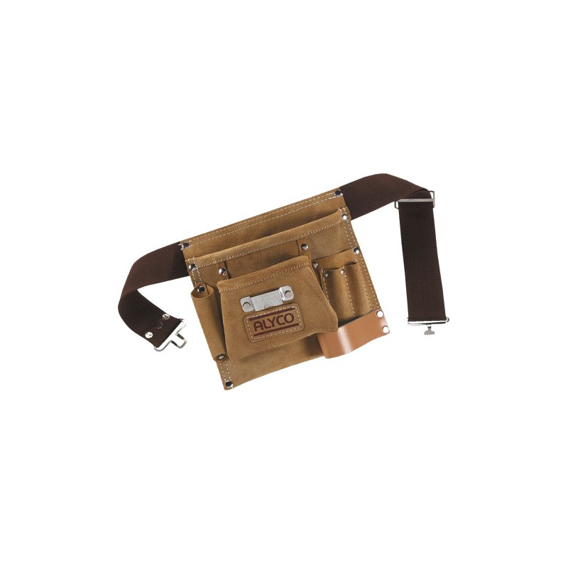 BOLSA INDIVIDUAL DE CUERO C/CINTURON