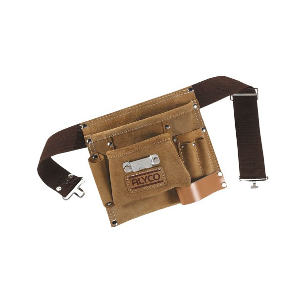 BOLSA INDIVIDUAL DE CUERO C/CINTURON