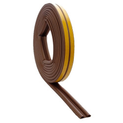 BURLETE TIPO .P. ADH. 9x5,5MM. 6MTS. MARRON