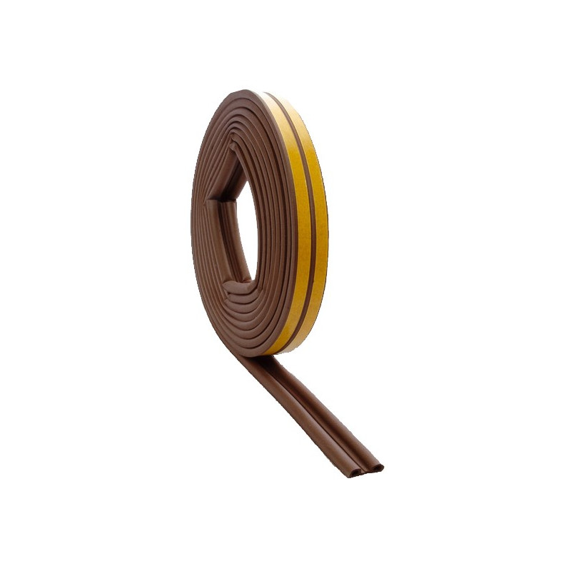 BURLETE TIPO .P. ADH. 9x5,5MM. 6MTS. MARRON