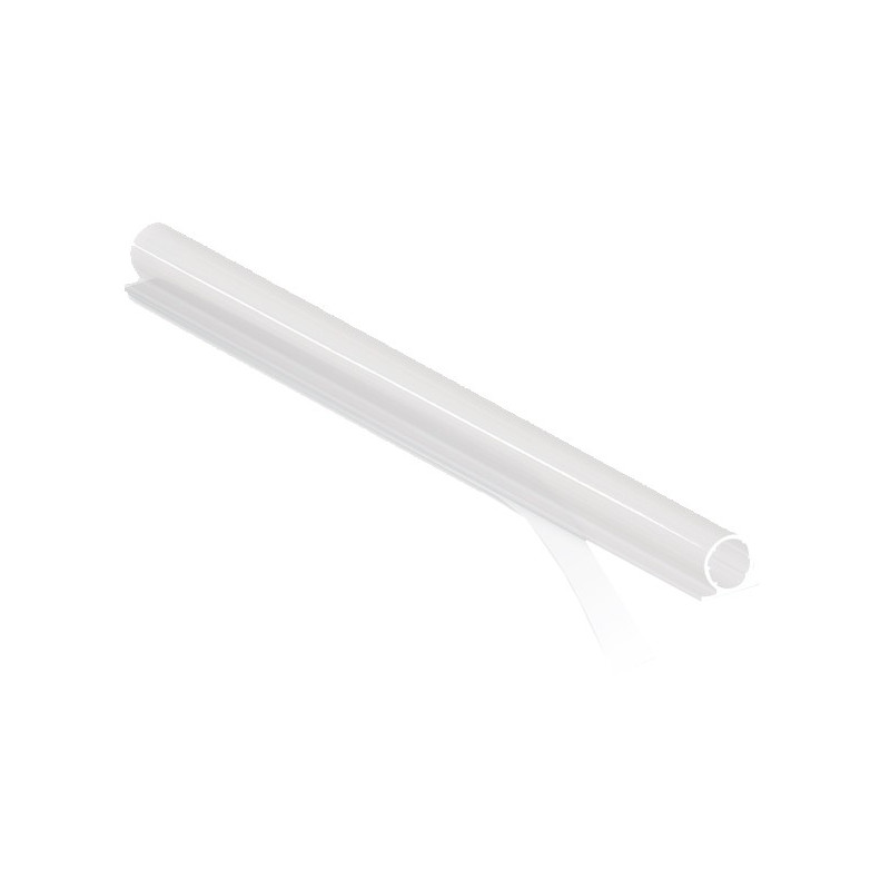 BURLETE SILICONA PUERTA Y VENTANA 9x1-7MM 6MTS TRA