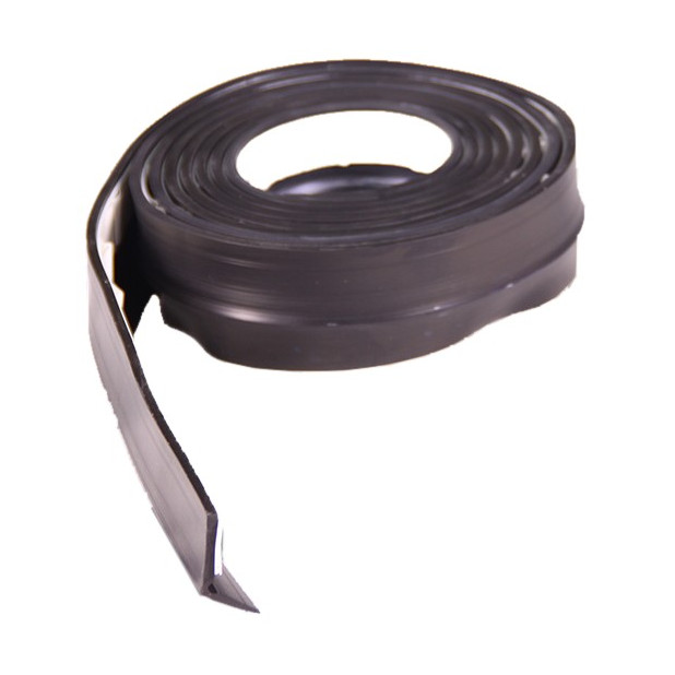 BURELETE GOMA PUERTA GARAJE ADH.2.5M NEGRO