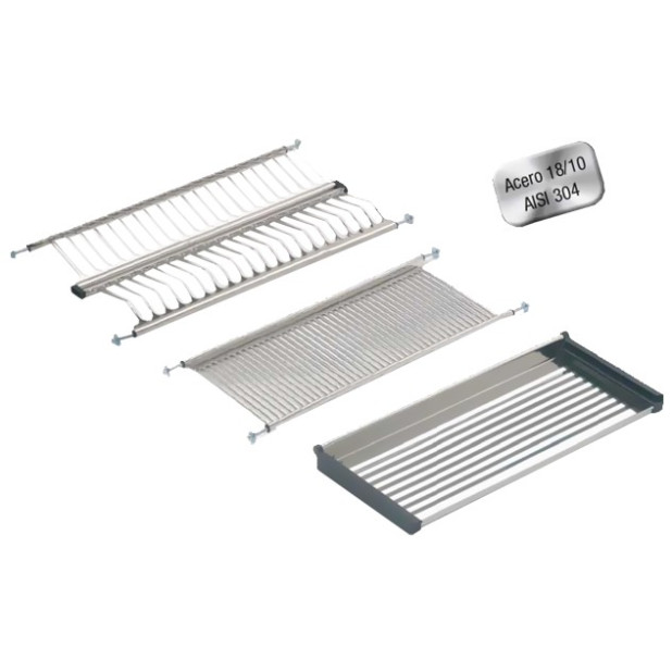 JGO. ESCURREPLATOS INOX 70