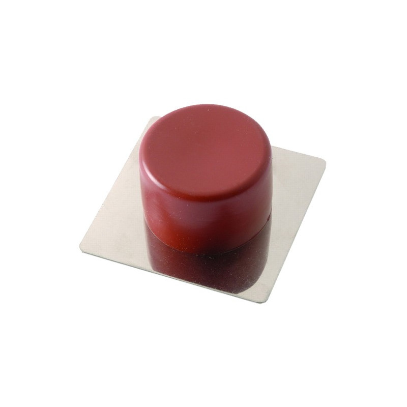 TOPE PUERTA ADHESIVO MARRON 2UNID.