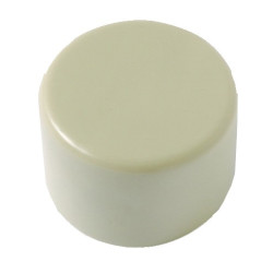 TOPE PUERTA C/TORNILLO INVIS. BEIGE 2UNID.