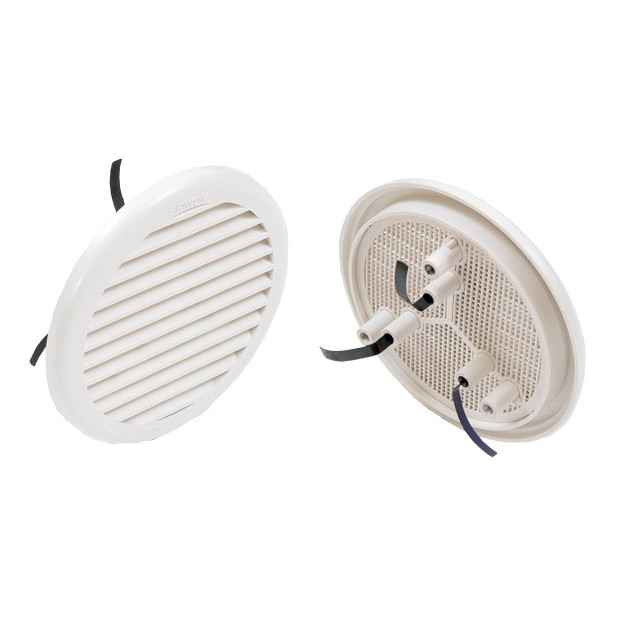 REJILLA C/MOSQUITERA UNIVER. CIRCUL. 100-130mm.