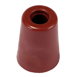 TOPE PUERTA GRANDE C/TORNILLO 37x50MM MARRON