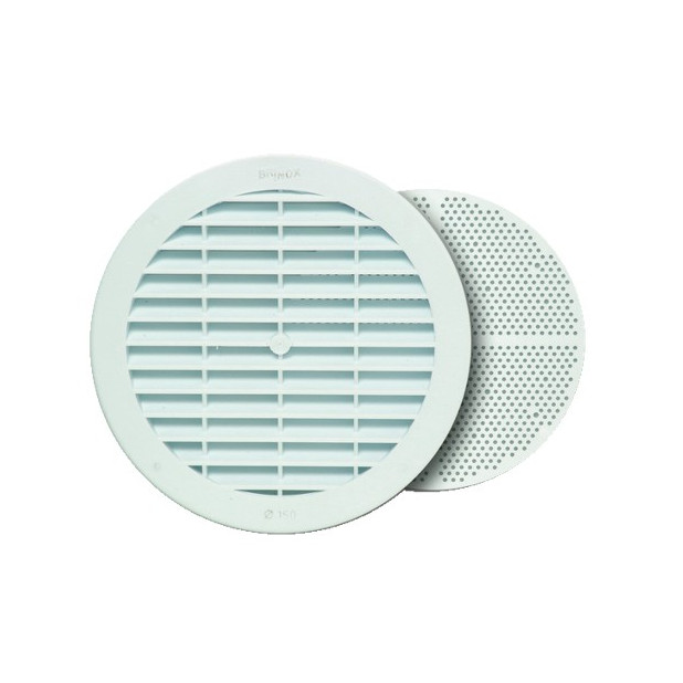 CONJUNTO CIRUCULAR REJILLA Y MOSQUITERA 15CM BL