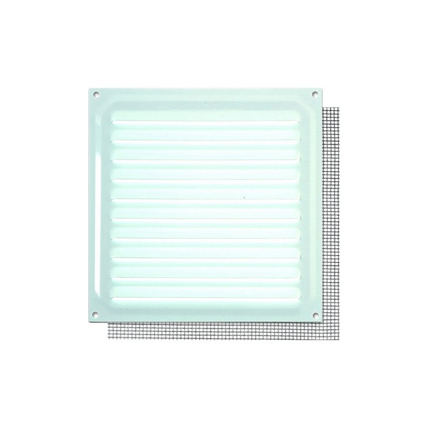 REJILLA C/MOSQUITERA 15x15CM BLANCA