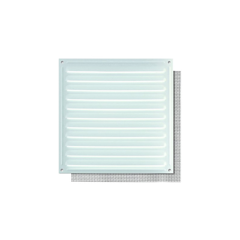 REJILLA C/MOSQUITERA 17x17CM BLANCA