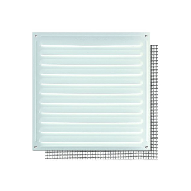 REJILLA C/MOSQUITERA 17x17CM BLANCA