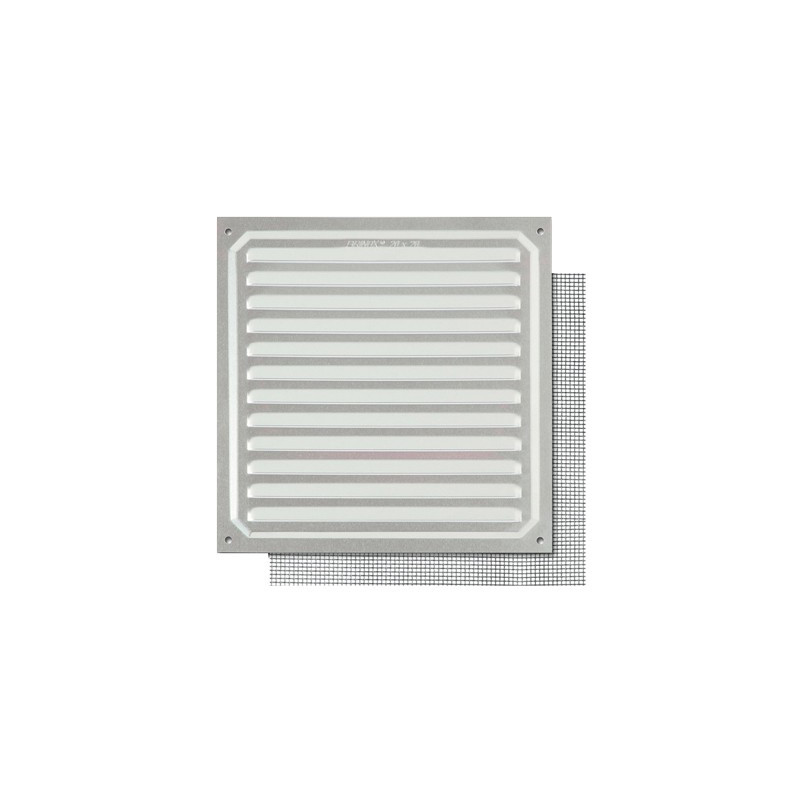 REJILLA C/MOSQUITERA 20x20CM ALUMINIO