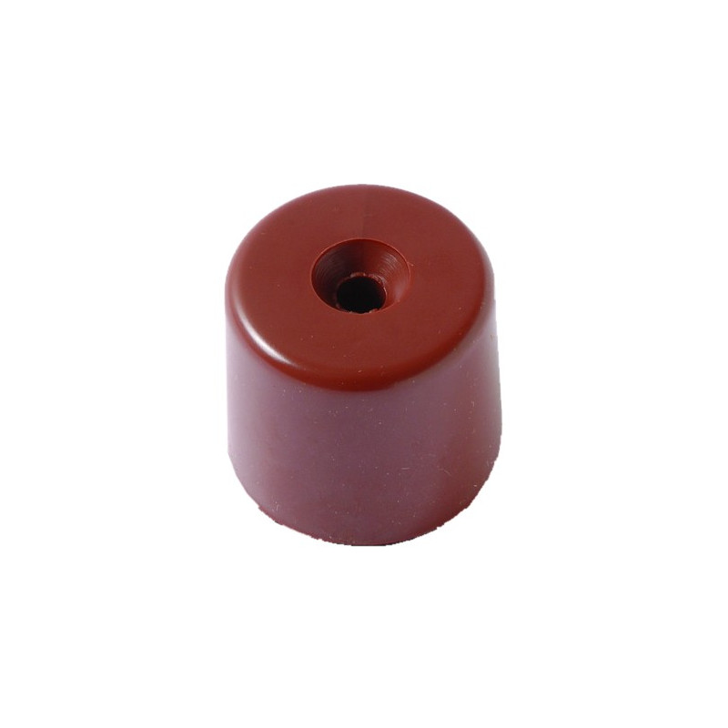 TOPE PUERTA ALTO C/TORNILLO MARRON 2UND