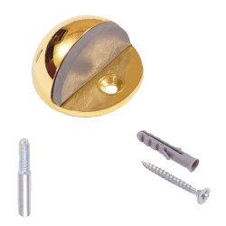 TOPE PUERTA C/PIVOTE Y TORNILLO ORO