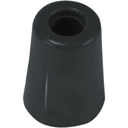 TOPE PUERTA GRANDE C/TORNILLO 37x50MM NEGRO