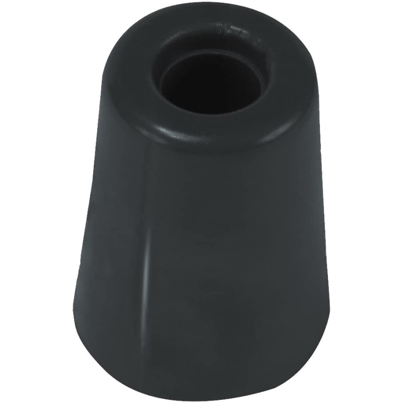 TOPE PUERTA GRANDE C/TORNILLO 37x50MM NEGRO