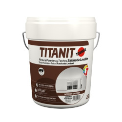 PINTURA TITANIT SATINADO BLANCO 15LTS.