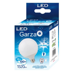 LAMPARA LED G120 13W E27 270º 1520LM 40K