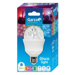 LAMPARA LED LIGHT 3W E27 RGB