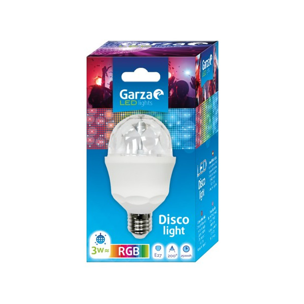 LAMPARA LED LIGHT 3W E27 RGB